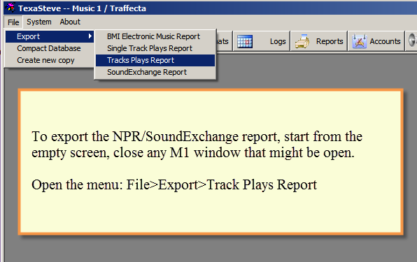 Music 1's NPR SoundExchange report