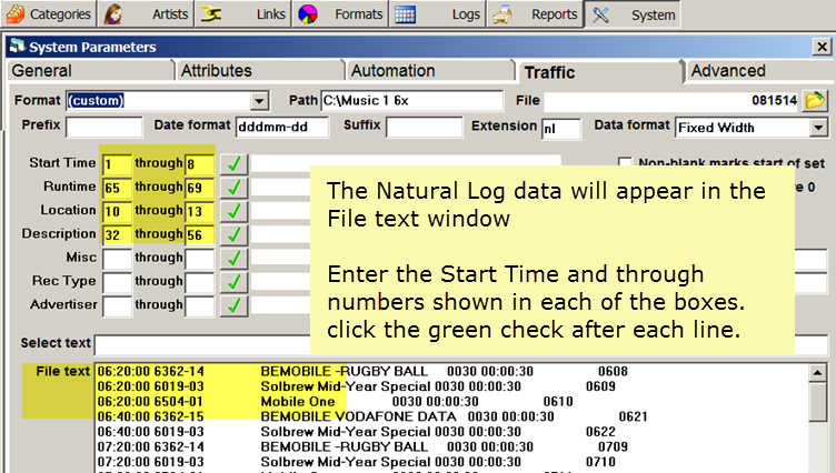 Natural Log Import 2