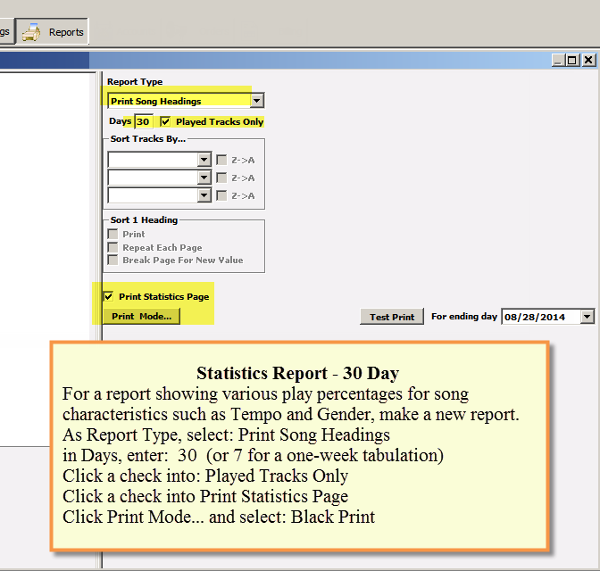 Report-Statistics Report